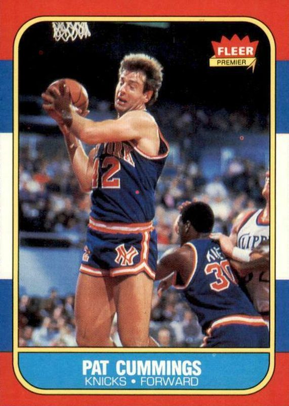1986 fleer basketball #19 pat cummings