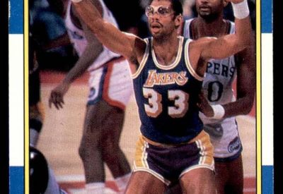 1986 Fleer Basketball Kareem Abdul Jabbar